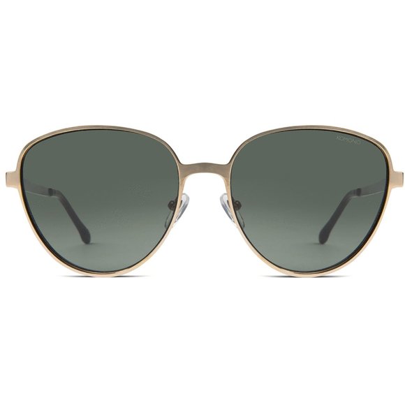 Chris Sunglasses in White Gold